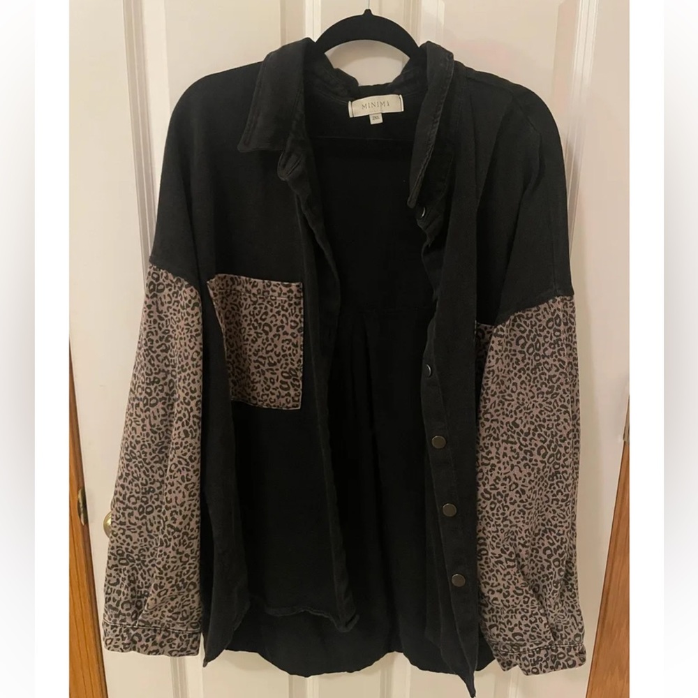 MINIM LA Long Sleeve Button Down Shirt